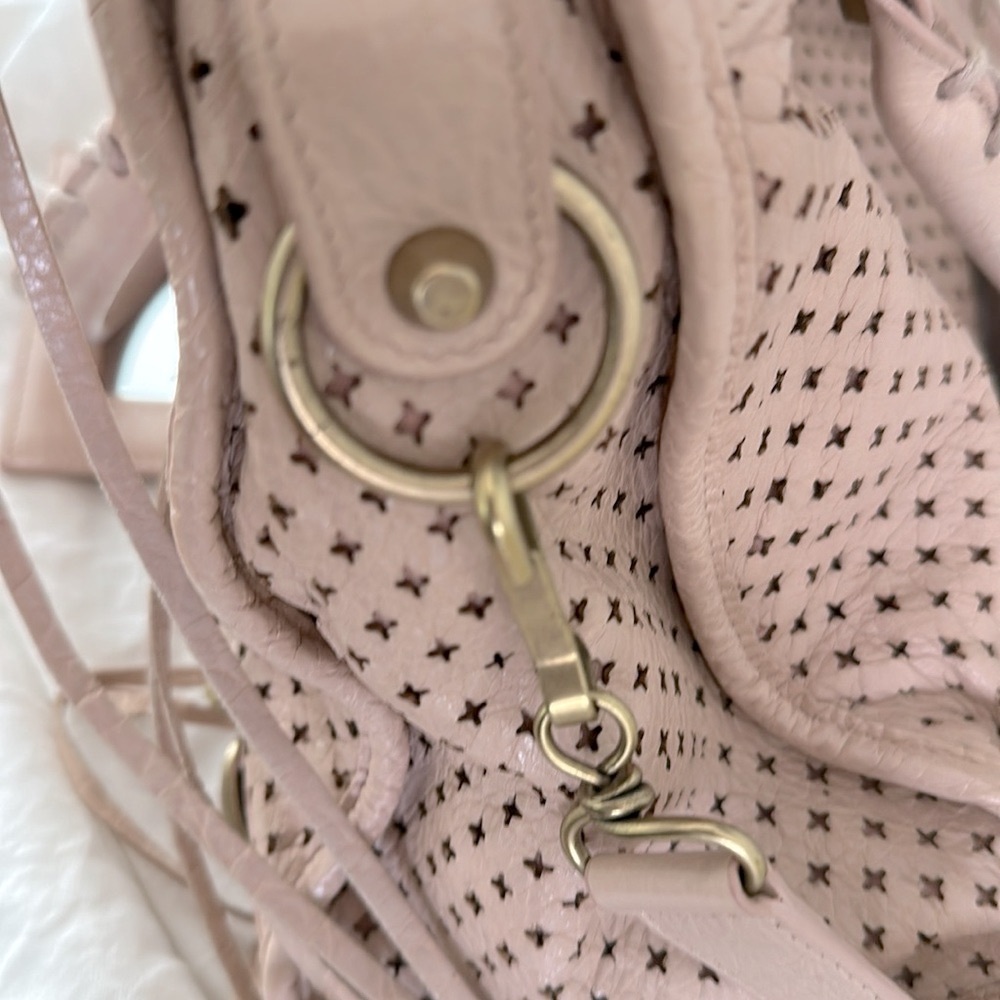 Balenciaga City Bag in Light Pink/Beige - Picture 11 of 16